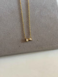 Crystal bow necklace - Hirulythings