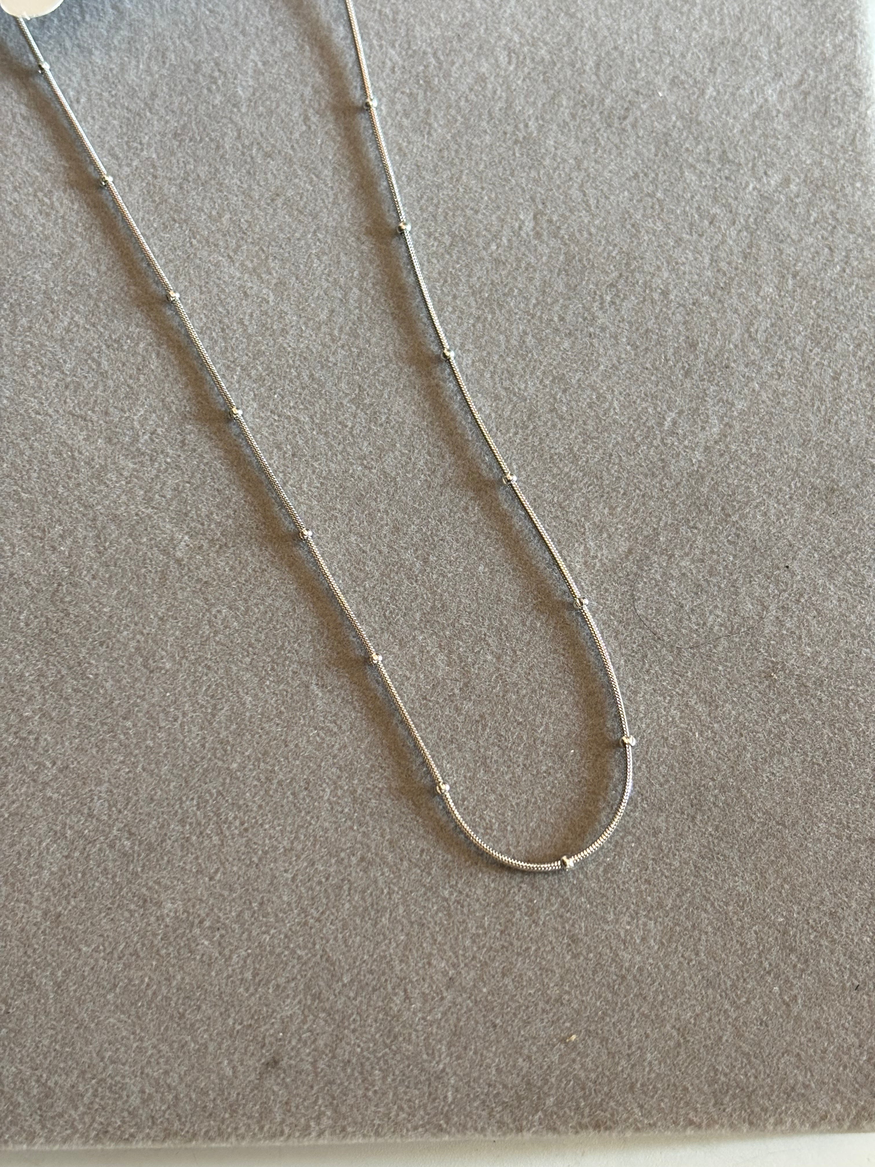 Silver chain
